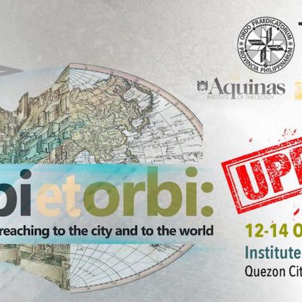 Urbi et Orbi : La prédication dominicaine à la ville et au monde en temps de pandémie