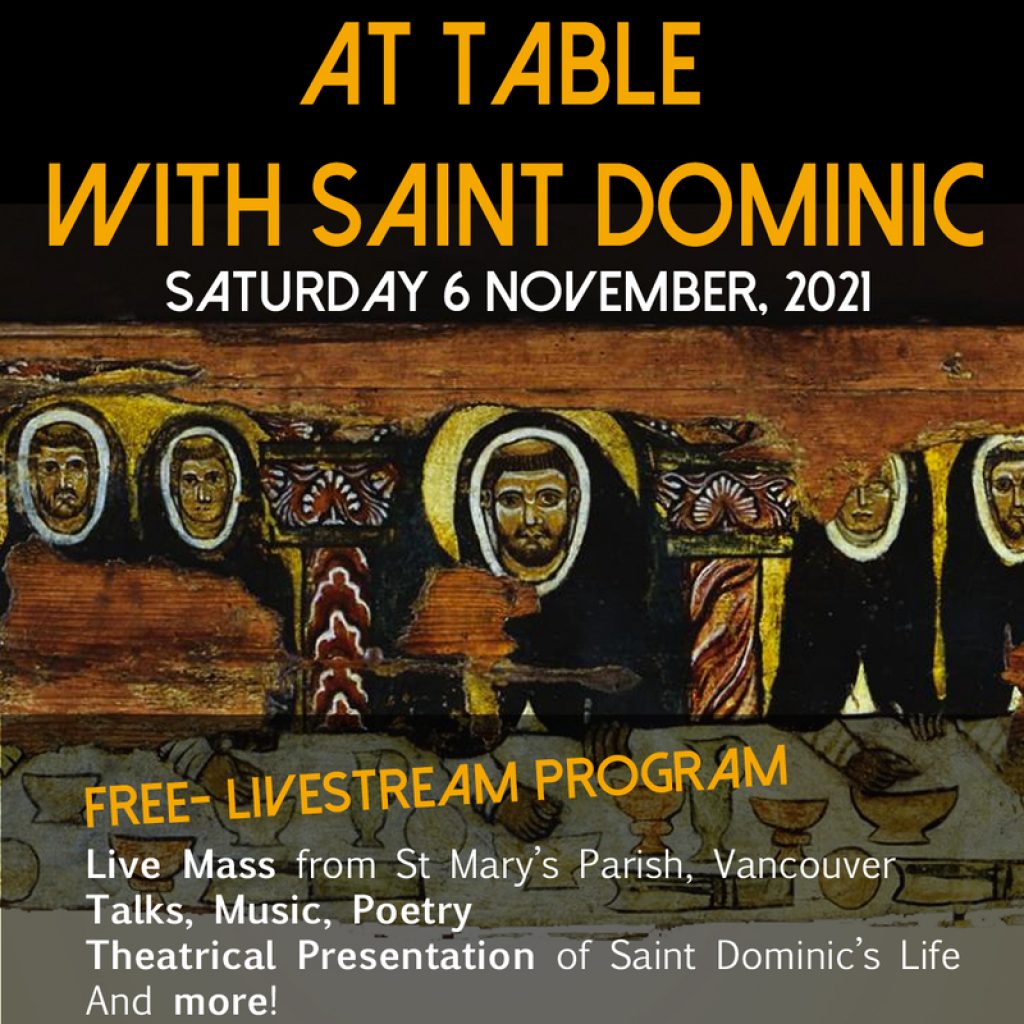 À table avec saint Dominique